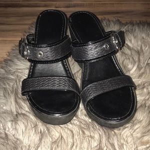 Nine West Shoes - Black wedges Nine West Shoes - Black wedges